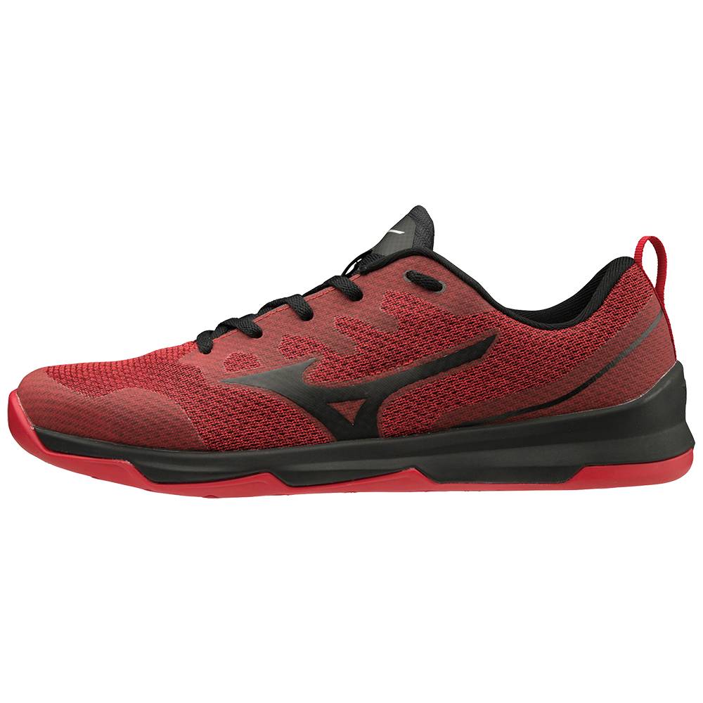 Mizuno TC-02 - Erkek Antrenman Ayakkabısı - Kırmızı/Siyah Türkiye (QCNGUV-057)